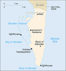 The Geography of Gibraltar